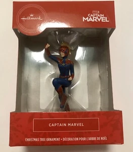 2019 Hallmark Ornament Captain Marvel, New In Box - Picture 1 of 2