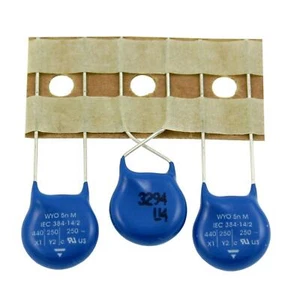 5x Keramik Kondensator 5nF 440V AC Roederstein WY0502MCMCRAK d12x4mm 5000pF