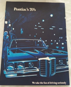 1970 Pontiac Sales Brochure GTO, Gran Prix , LeMans, NOS Auto Show - Picture 1 of 5
