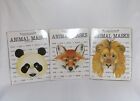 3 Vintage Animal Masks - Leapin’ Wizards  By Sara Ball - European Toy Collection