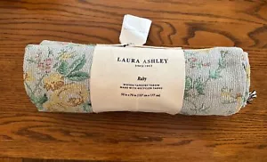 Neu Laura Ashley Rubin Jacquard gewebt Wandteppich Überwurf 50"x70" - Bild 1 von 6