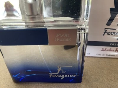 Salvatore Ferragamo F Free Time for Men Eau de Toilette Spray 3.4 OZ Caja Abierta Foto 1 de 4