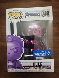 Funko Pop! Vinyl: Marvel - Hulk (Purple Chrome) - 499 - Walmart Exclusive - Picture 1 of 6