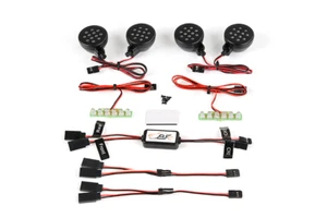 Plastic Front and Rear LED Light Control Line Kit for 1/5 Hpi RV Km Baja 5t - Picture 1 of 6