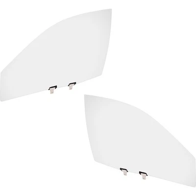 Комплект из 2 дверных стекол спереди со стороны водителя и пассажира слева направо для пары Optima - Изображение 1 из 4