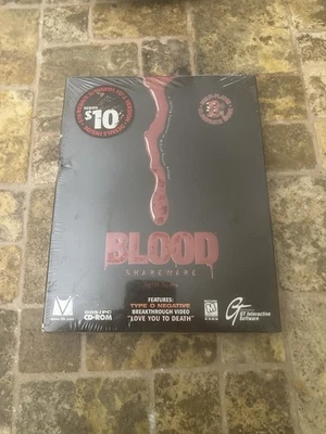 BLOOD Shareware: Spill Some 1997 DOS/PC, CD-ROM Factory Sealed Very Cool - Image 1 of 4