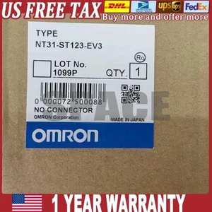 Módulo PLC de pantalla táctil Omron 1 pieza NT31-ST123-EV3 en caja IVA gratuito de EE. UU. - Imagen 1 de 8
