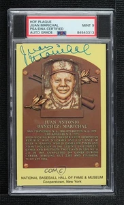 PSA/DNA 1981 National Baseball Hall of Fame and Museum Postcards Juan Marichal - Picture 1 of 3