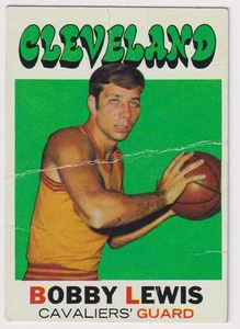 1971-72 Topps NBA #22 Bobby Lewis Cavaliers Warriors (crease) - Picture 1 of 2
