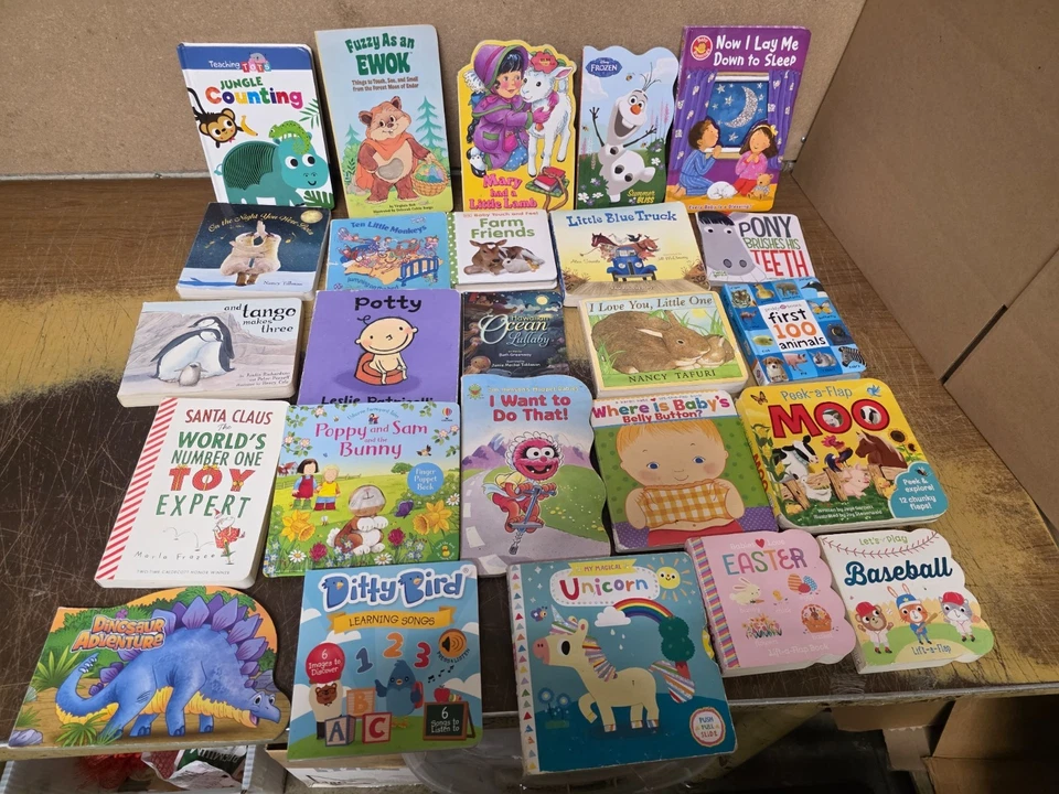 25 Toddler Board Books Lot Animals Lift-Flap Ditty Bird Little Blue Truck - Image 1 of 1