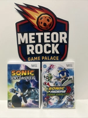 Sonic Riders Zero Gravity - Sonic Unleashed Bundle (Nintendo Wii) Clean Discs - Image 1 of 4