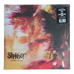 SLIPKNOT - The End, So Far (2022) 12" COBALT Colored DOUBLE Vinyl FIRST PRESS - Picture 1 of 4