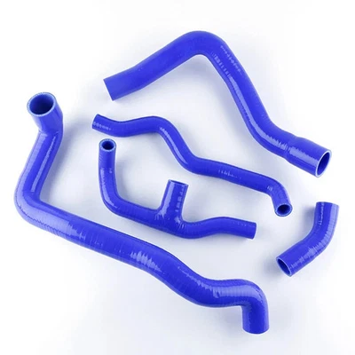 Manguera de radiador de silicona para MERCEDES BENZ C200K W203 CUPÉ SPORT 2000-2007 (azul) Foto 1 de 4