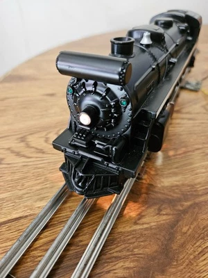 LIONEL 4-4-2 DIECAST SANTA FE LOCOMOTIVE #8632 & TENDER + Transformer  - Image 1 of 4