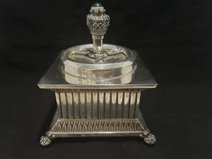 Raro - Coleccionable - Cenicero - Pie de Garra - Plata de Ley - Plata 916/1000 - Imagen 1 de 20