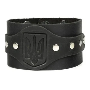 Patriotic Bracelet "Trident" (40 mm, black) - Picture 1 of 2