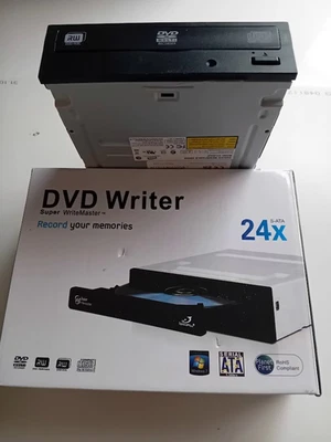 Internal DVD RW Drive - 24X Optical Disc Writer/Rewriter Burner for DVD±R & CD-R - Image 1 of 4