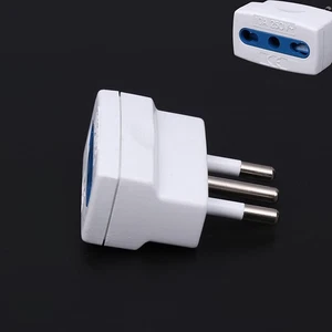 1 Piece 10A To 16A Power Converter Italian To Italian 3 Pins Plug Travel Adapter - Afbeelding 1 van 12