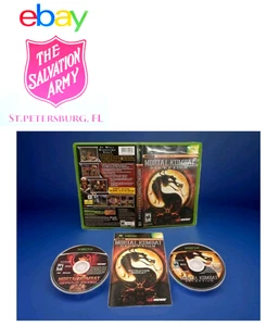 Original XBOX Mortal Kombat: Shaolin Monks (Disc) & Deception (CIB) ~Tested - Picture 1 of 5