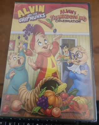 Alvin and the Chipmunks - Alvins Thanksgiving Celebration (DVD, 2008) SEALED - Image 1 of 2