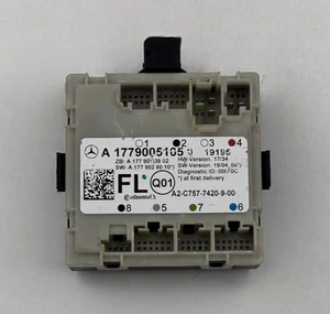 Mercedes-Benz W177 A-Class Front Left Door Control Unit A1779005105 - Picture 1 of 2
