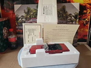 Danbury Mint 1966 Ford Mustang GT Convertible Limited Edition - Candy Apple Red - Picture 1 of 24