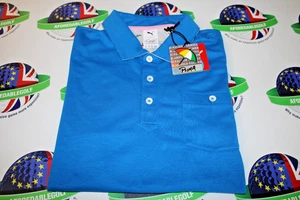 Puma Limited Edition Arnold Palmer Signature Pocket Poloshirt Blau Gr. Small - Bild 1 von 6