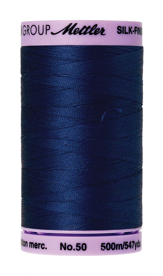 Silk Finish 50wt Imperial Blue 9104 1304 Mettler#5 - Image 1 of 1