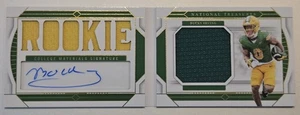 2024 NT Collegiate Bucky Irving College Materiali Firme Libretto #50/99 RC - Foto 1 di 3