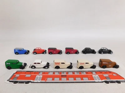 11X Brekina H0 1:87 Modello Oldtimer DKW F7 Persil Sanella DR Ecc #DX473-0,5 - Immagine 1 di 4