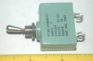 HEIMANN OPTO 7724036-P17 7Amp circuit breaker hermetIC sealed new Qty-1 - Picture 1 of 2