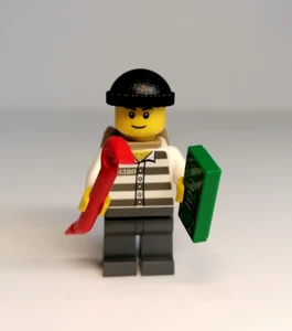 Lego City Town Figurine cty0457 Police Prisoner Bandit Voleur Minifigure - 2014 - Imagen 1 de 2