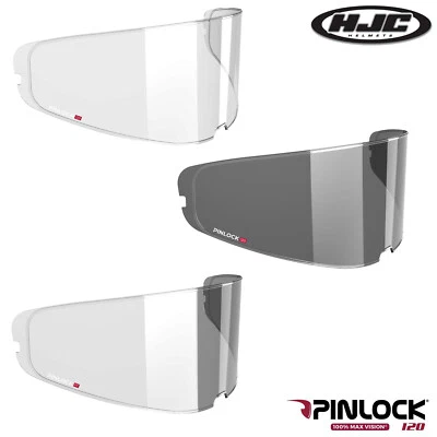 HJC RPHA 90S Motorcycle Helmet Visor Pinlock Insert Anti-Fog Clear Dark HJ-29 - Image 1 of 2