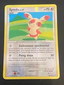 CARTE POKEMON SPINDA 46/147 FR RARE REVERSE PT VAINQUEURS SUPREMES - BE - Imagen 1 de 4