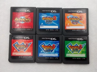 Inazuma Eleven DS 1 2 Fire Blizzard 3 Spark Bomber The Ogre 6 game lot Japanese - Image 1 of 4