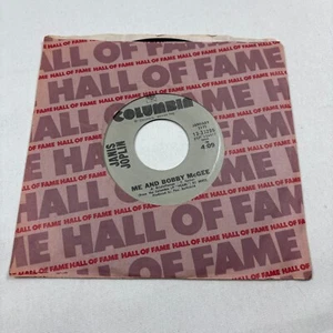 Janis Joplin Me & Bobby McGee / Get It While You 45 RPM Vinyl Record 7" Single - Picture 1 of 3