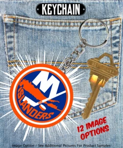 New York Islanders - Keychain - Choose From 12 Designs - Picture 1 of 15
