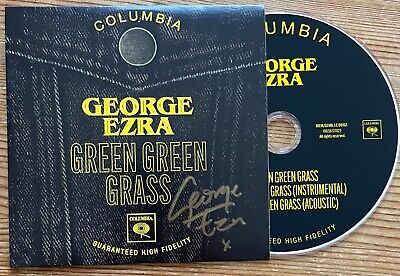 George Ezra Green Green Grass Hand Signed 3 Track Cd Single New And Unplayed • 1.21£