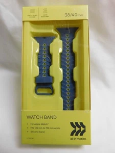 Cinturino Apple Watch Silicone - 38/40mm - Blu Vivo - Tutto in Movimento - Foto 1 di 6