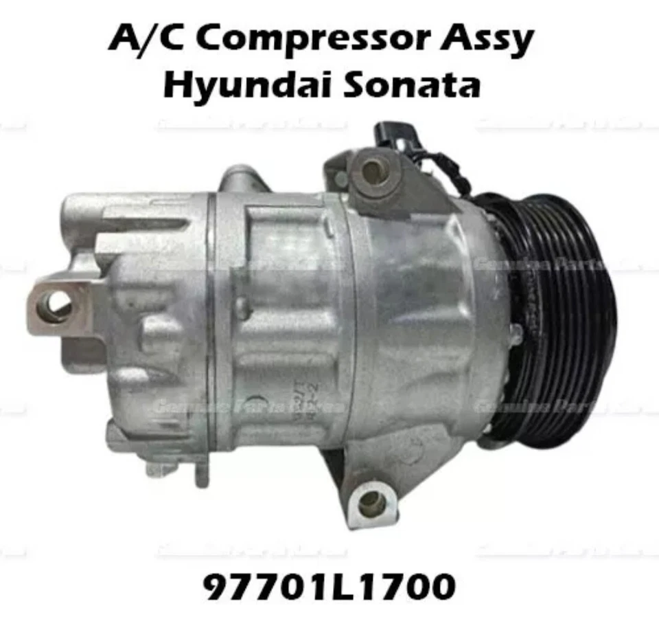 Genuine OEM A/C Compressor 97701L1700 for Hyundai Sonata 2021 - Image 1 of 4