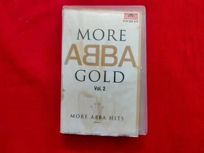 Abba More Gold Vol 2 RARE orig Cassette tape INDIA indian Clamshell Polydor 1996 - Image 1 of 4