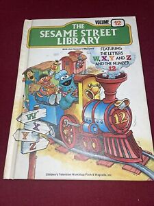 Vintage The Sesame Street Library Volume 12 Hardcover Book 1978 Jim Henson