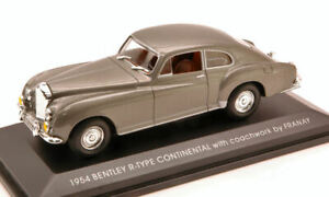 Bentley R - Type Continental With Coachwork By Franay 1954 Gris 1:43 Model
