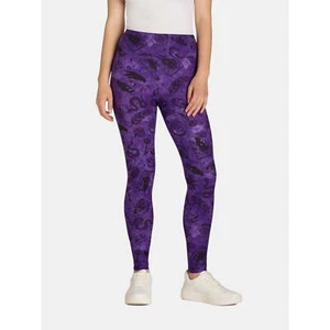 No Boundaries Junior High-Rise Ankle Length Sueded Leggings Purple Size S/M - Picture 1 of 3