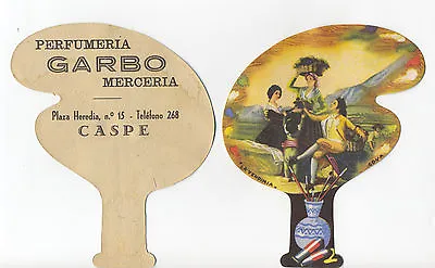 CASPE. Año 1950 Pay Pay De Cartón De Tipo PUBLICITARIO  La Vendimia . Goya. • 10€