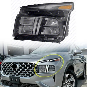 For 2021 2022 2023 Hyundai Santa Fe LED Projector Headlight Assembly Left Driver - Picture 1 of 10