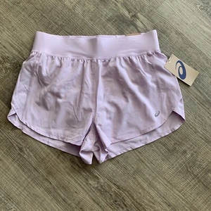 ASICS Women’s Running Shorts Lined W/Curve Yoke Purple Size L ~ ACSH2470WS5 - Picture 1 of 6