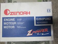 ZENOAH G260PUM   Gas Engine Brand New clutch water pump an carb