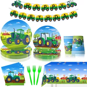 Truck Birthday Party Supplies: Balloon, Cup, Napkin, Tablecloth Decoration - Bild 1 von 30