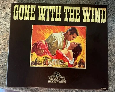 Gone With The Wind MGM Home Video 2 Tape VHS Deluxe Edition Box Set 1985 - Image 1 of 4